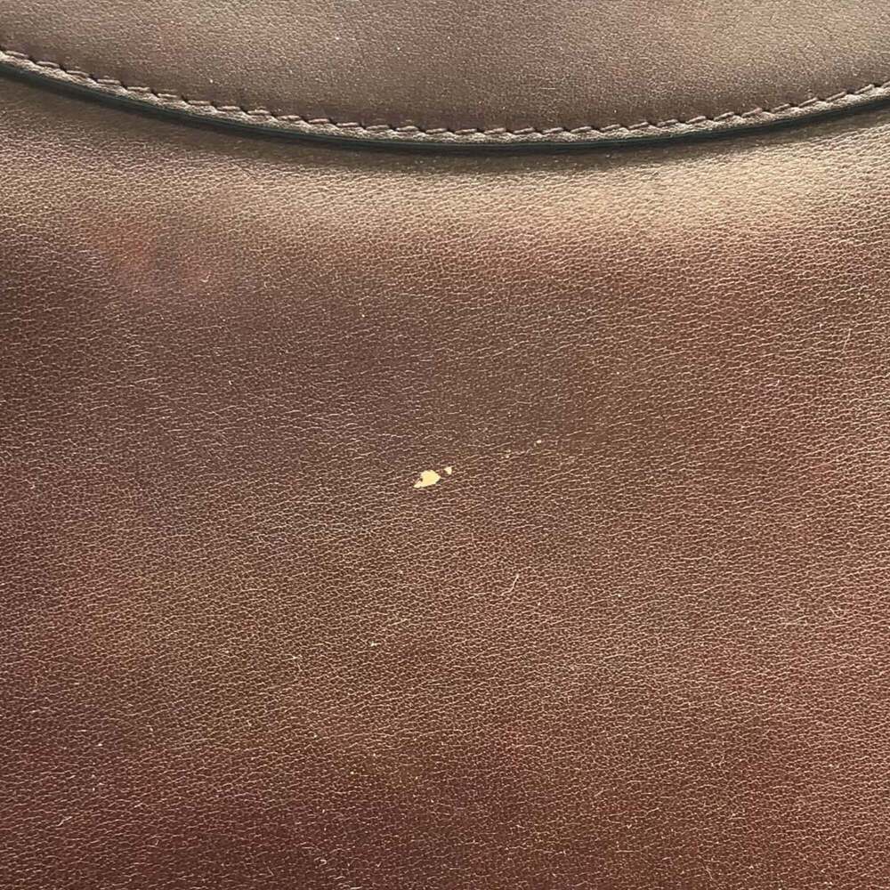 CHRISTIAN DIOR Vintage Red Leather Shoulder Bag - Picture 4 of 9